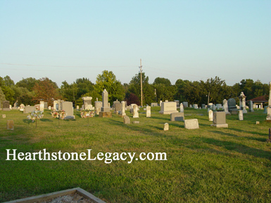 Waverly Cemetery in Waverly, Missouri in Lafayette County, MO 02